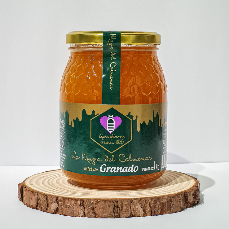 Tarro de miel de granado 1kg