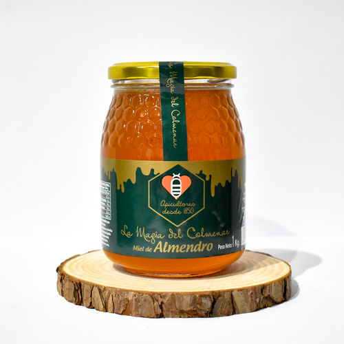 Tarro de miel de almendro