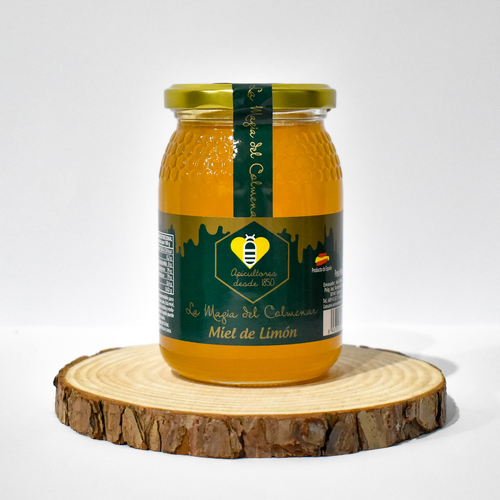 Tarro de miel de limón 0.5 kg